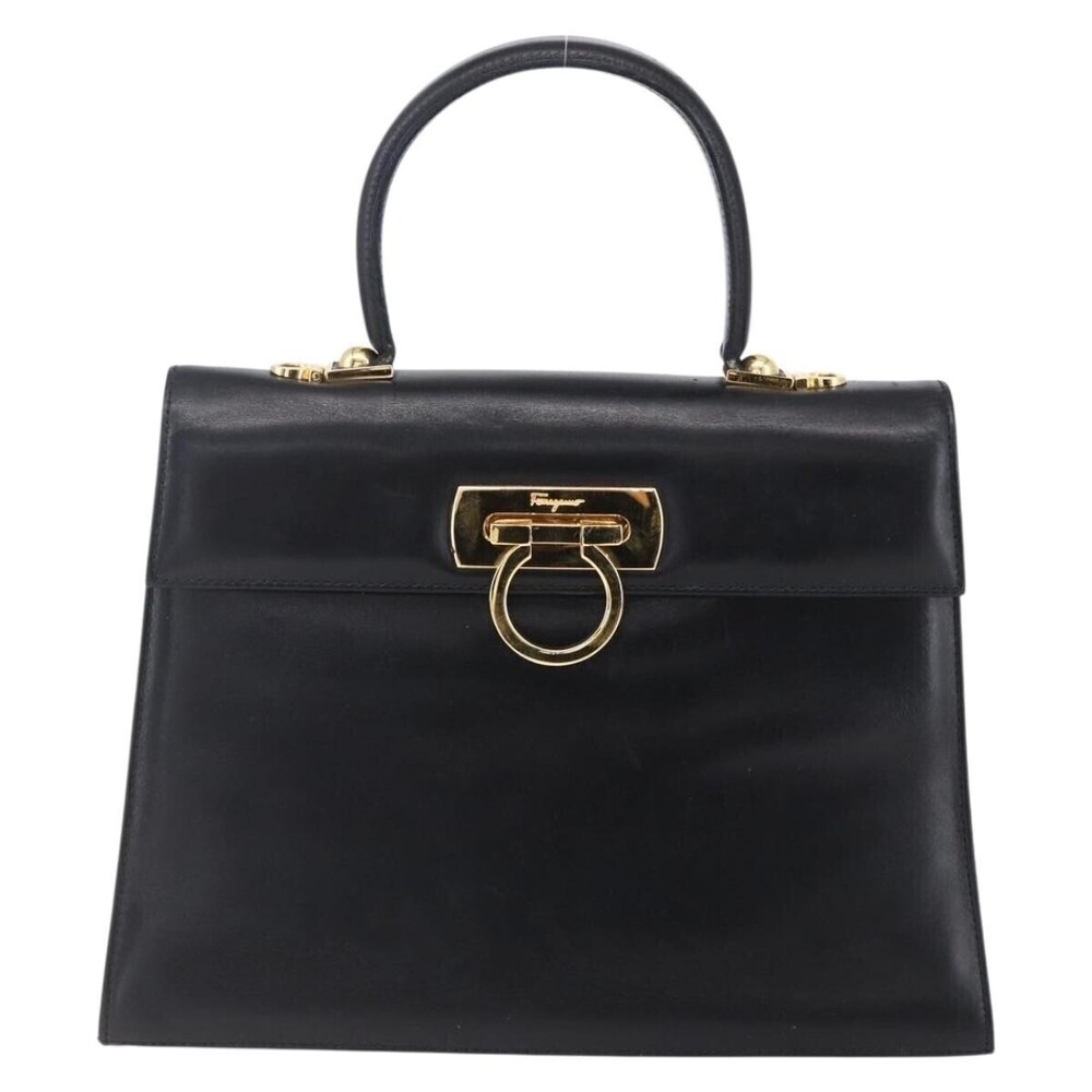 Salvatore Ferragamo Gancini Leather